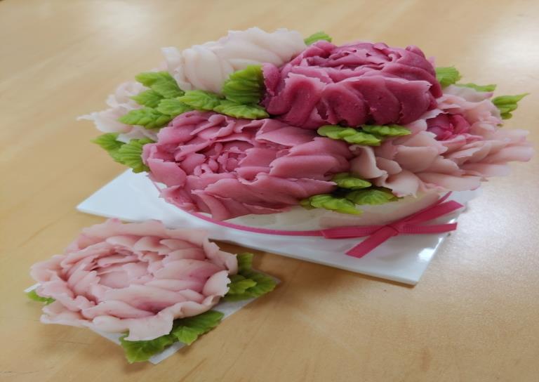 앙금 플라워케이크 이미지