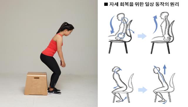 긴장 해소, 척추건강 회복법 알렉산더 테크닉 이미지