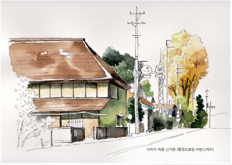 7월개강│목요풍경드로잉 어반스케치 이미지